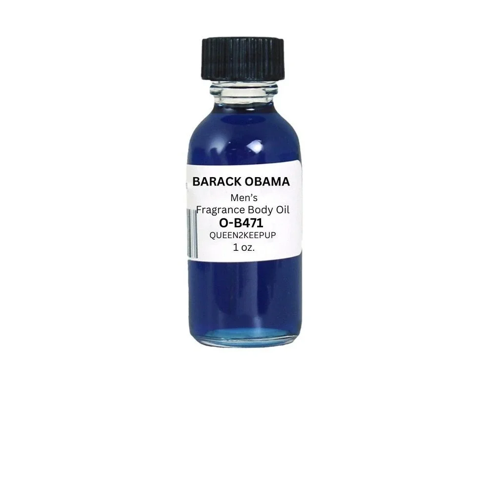 Barack Obama (Men) Body Oil 1 oz Fragrance Similar All Natural Scent
